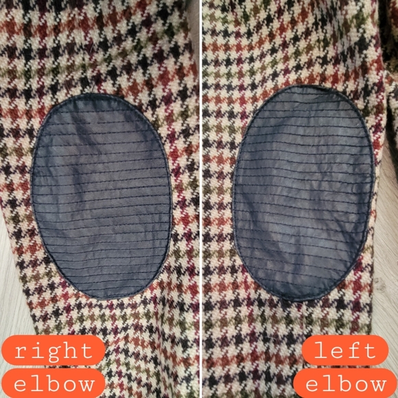 Jones New York Signature Petite Houndstooth Elbow Patch Blazer, Women's 12P - Picture 13 of 16